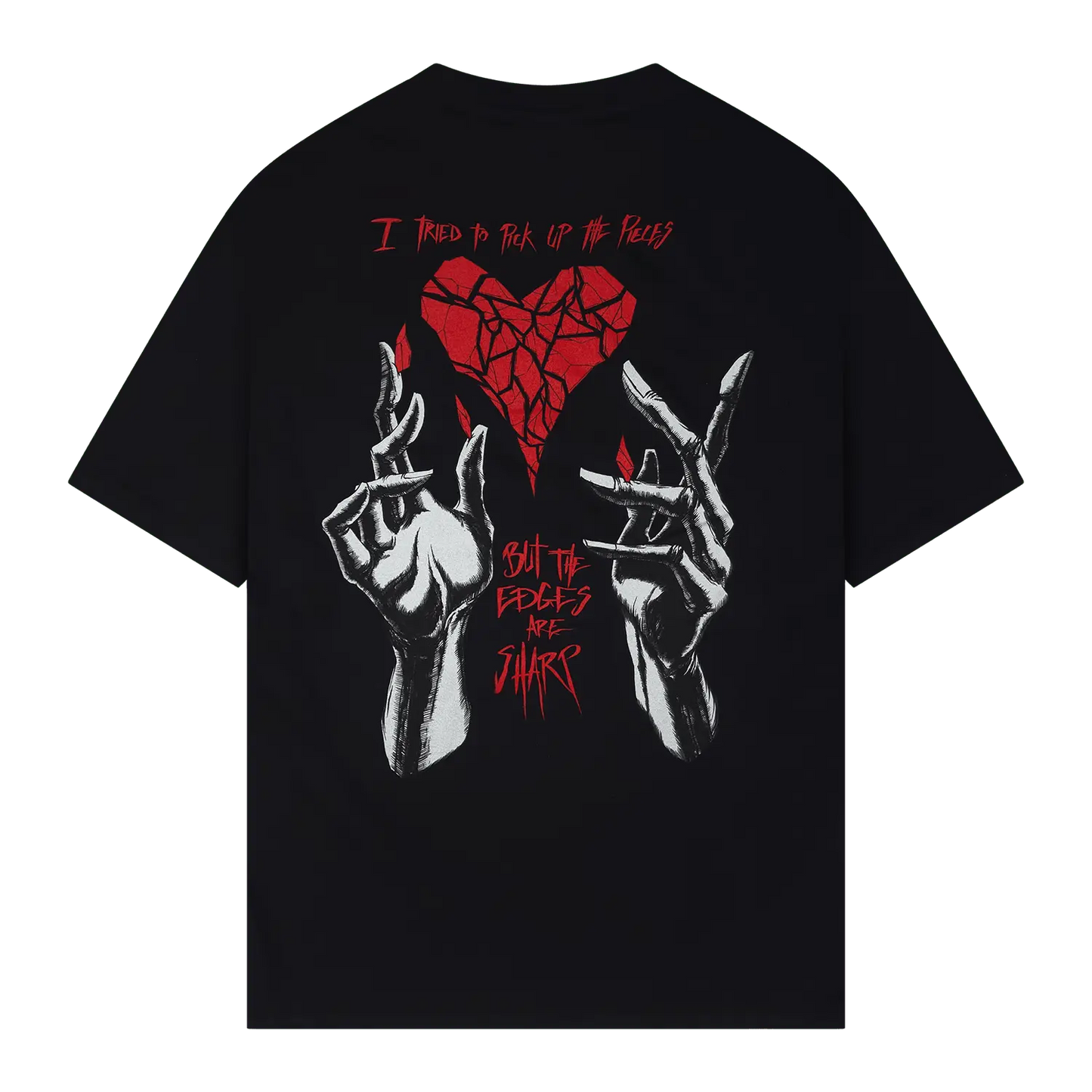 Sharp Edges T-Shirt Black - Blade & Thread