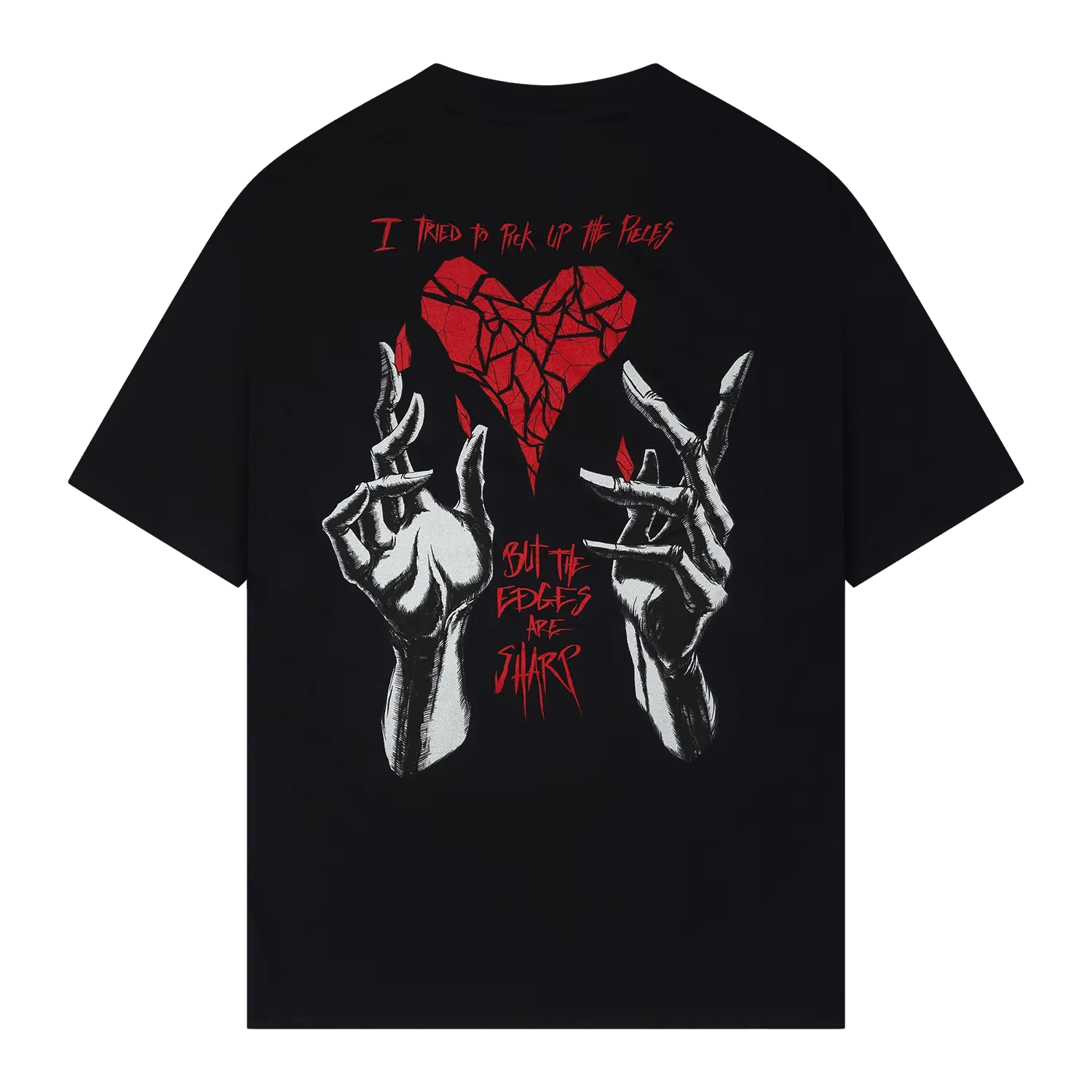 Sharp Edges T-Shirt Black - Blade & Thread