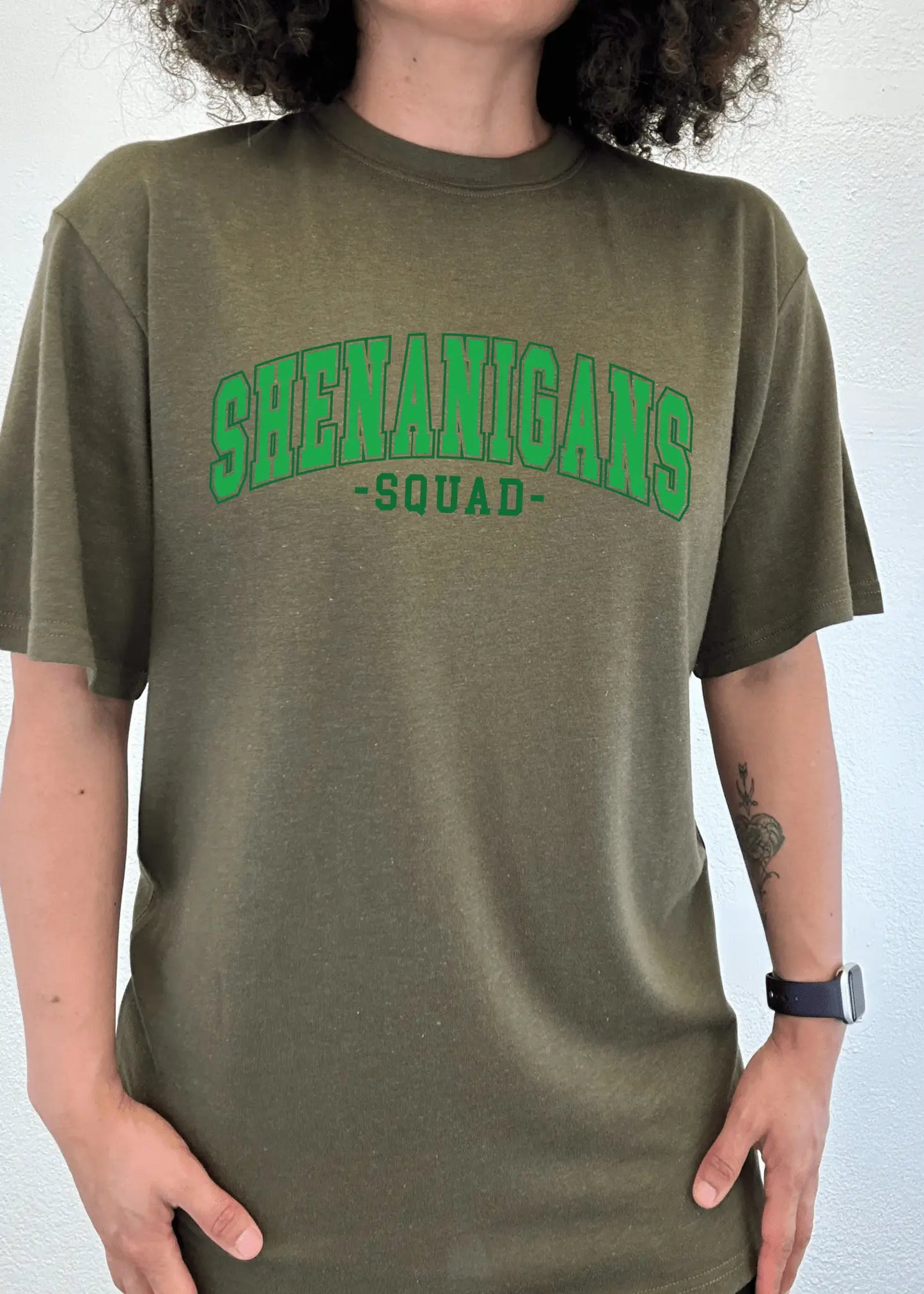Shenanigans Squad Unisex Bamboo/Cotton Graphic T-Shirt - Blade & Thread