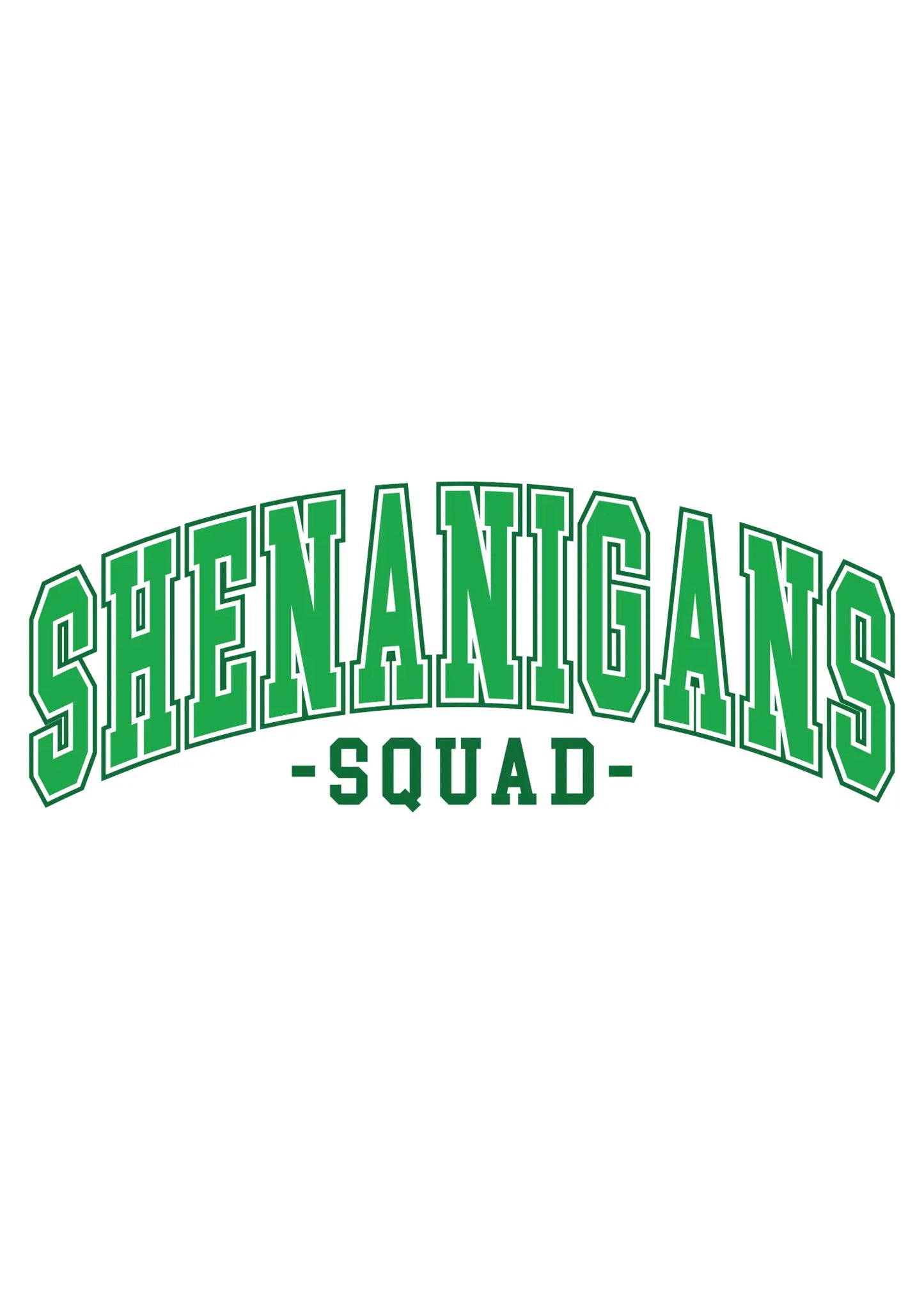 Shenanigans Squad Unisex Bamboo/Cotton Graphic T-Shirt - Blade & Thread