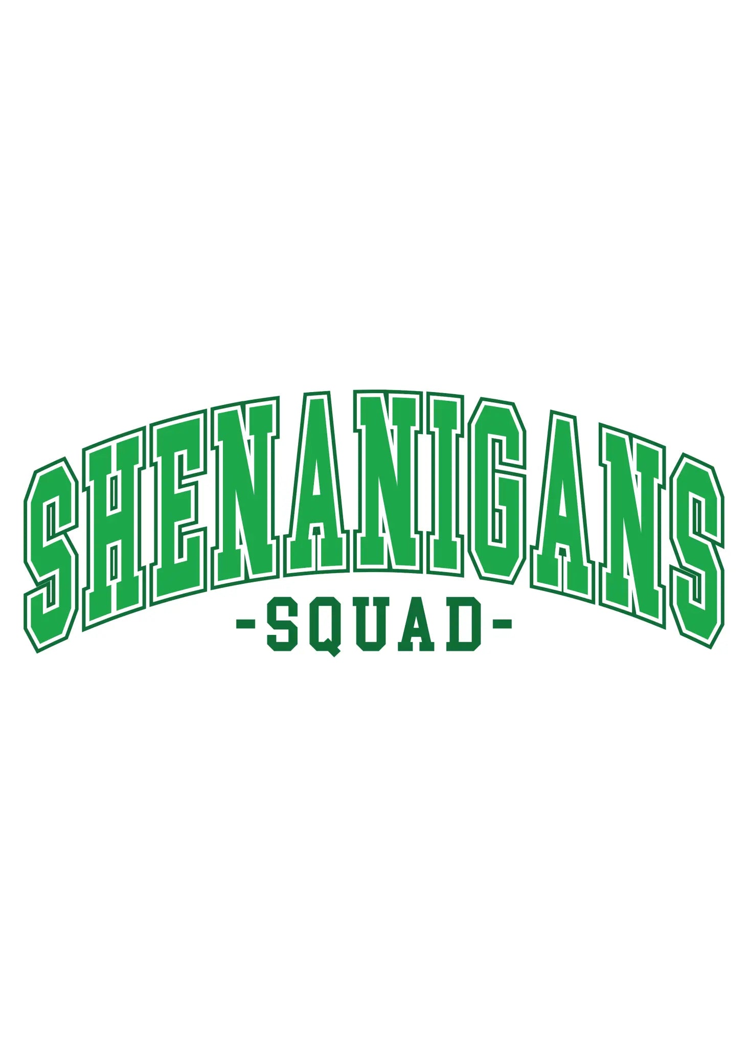 Shenanigans Squad Unisex Bamboo/Cotton Graphic T-Shirt - Blade & Thread
