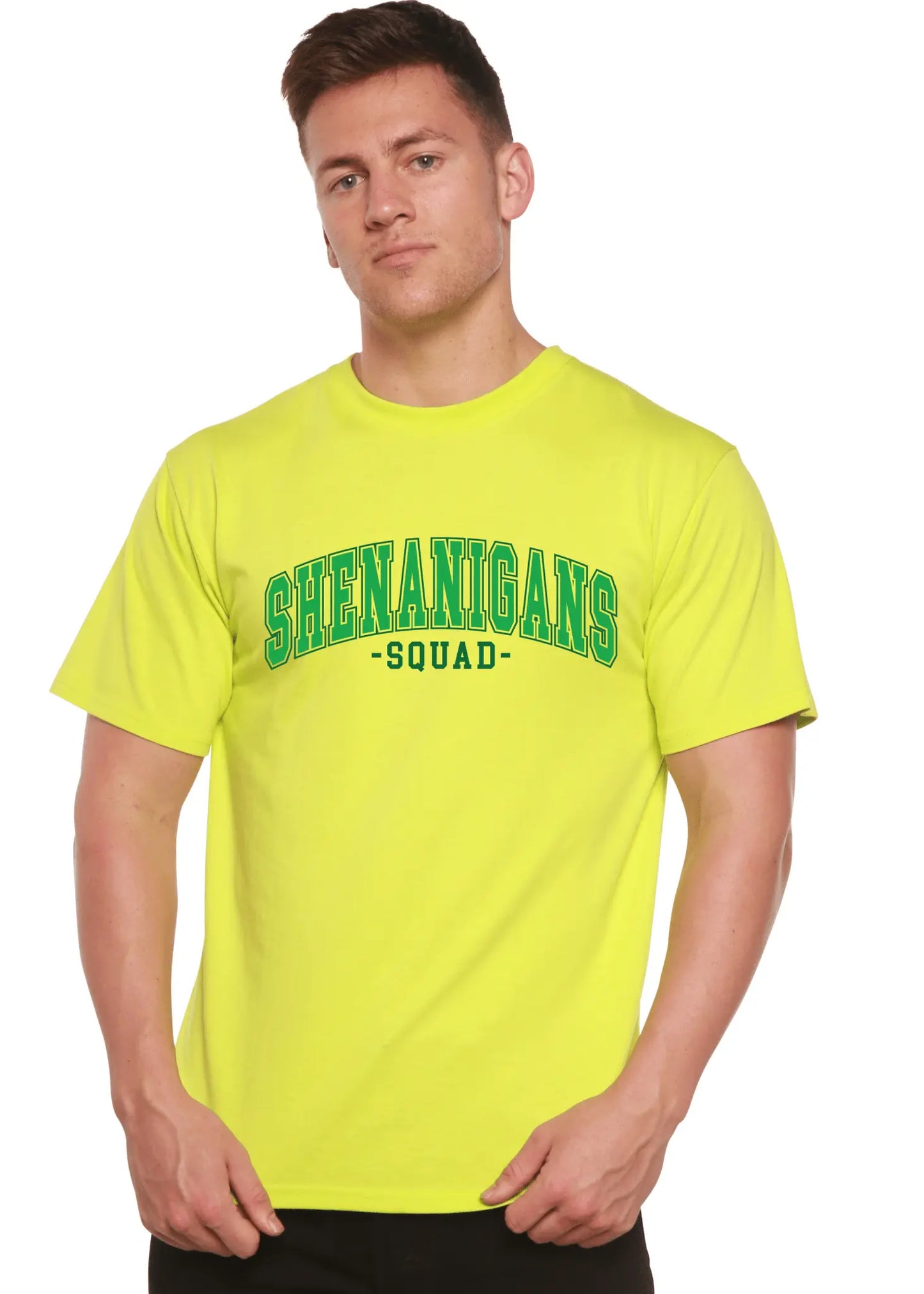 Shenanigans Squad Unisex Bamboo/Cotton Graphic T-Shirt - Blade & Thread