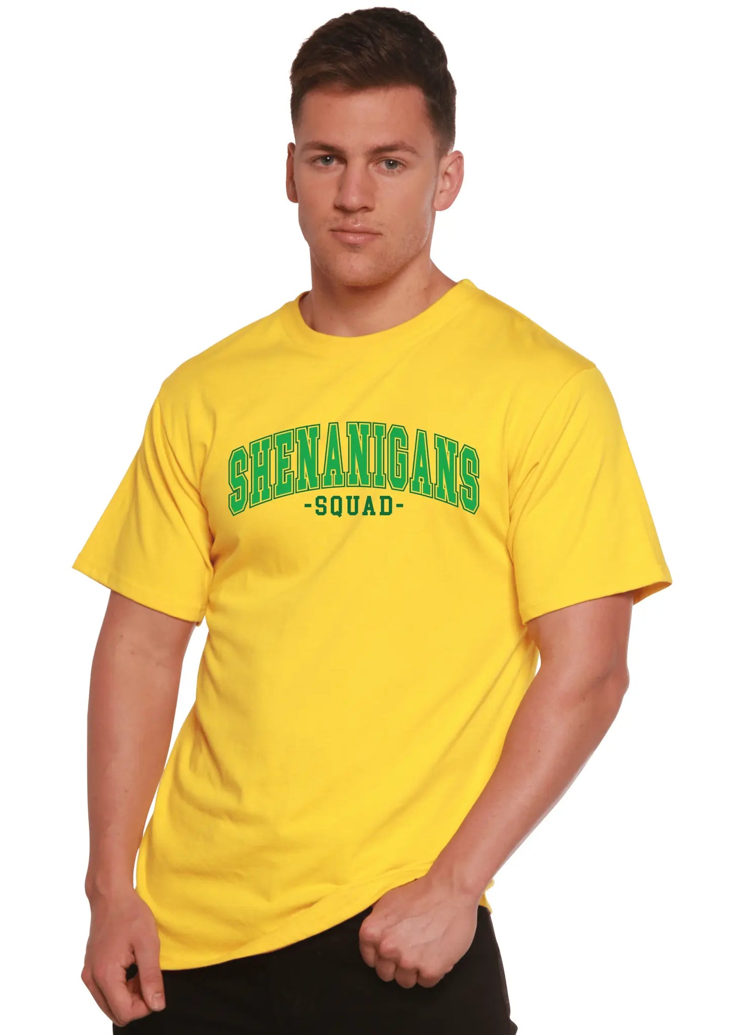 Shenanigans Squad Unisex Bamboo/Cotton Graphic T-Shirt - Blade & Thread