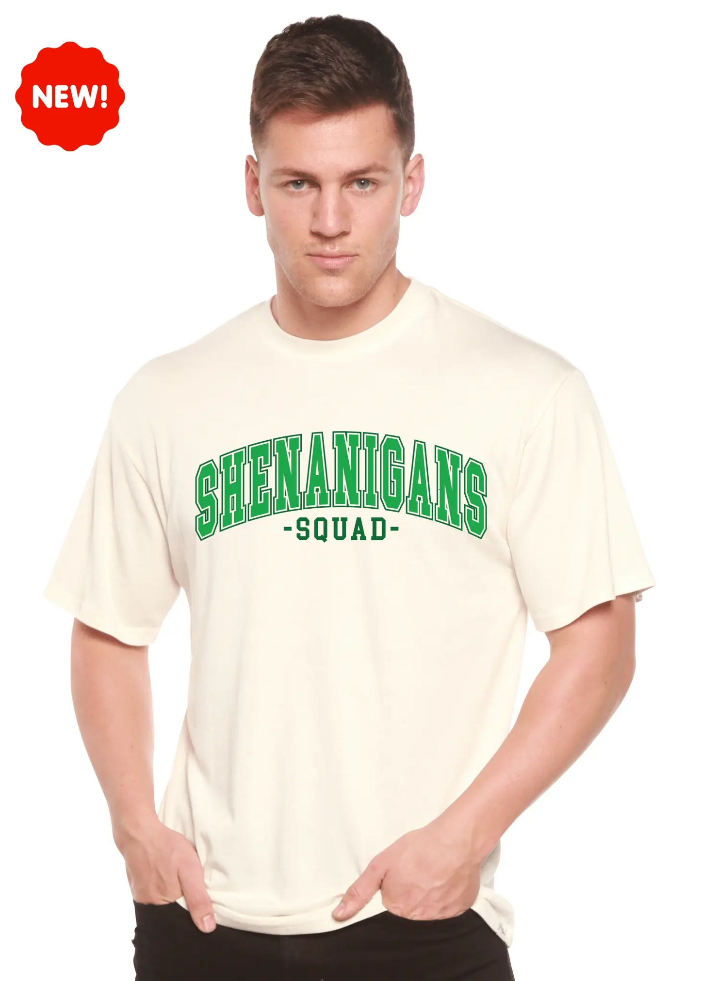 Shenanigans Squad Unisex Bamboo/Cotton Graphic T-Shirt - Blade & Thread