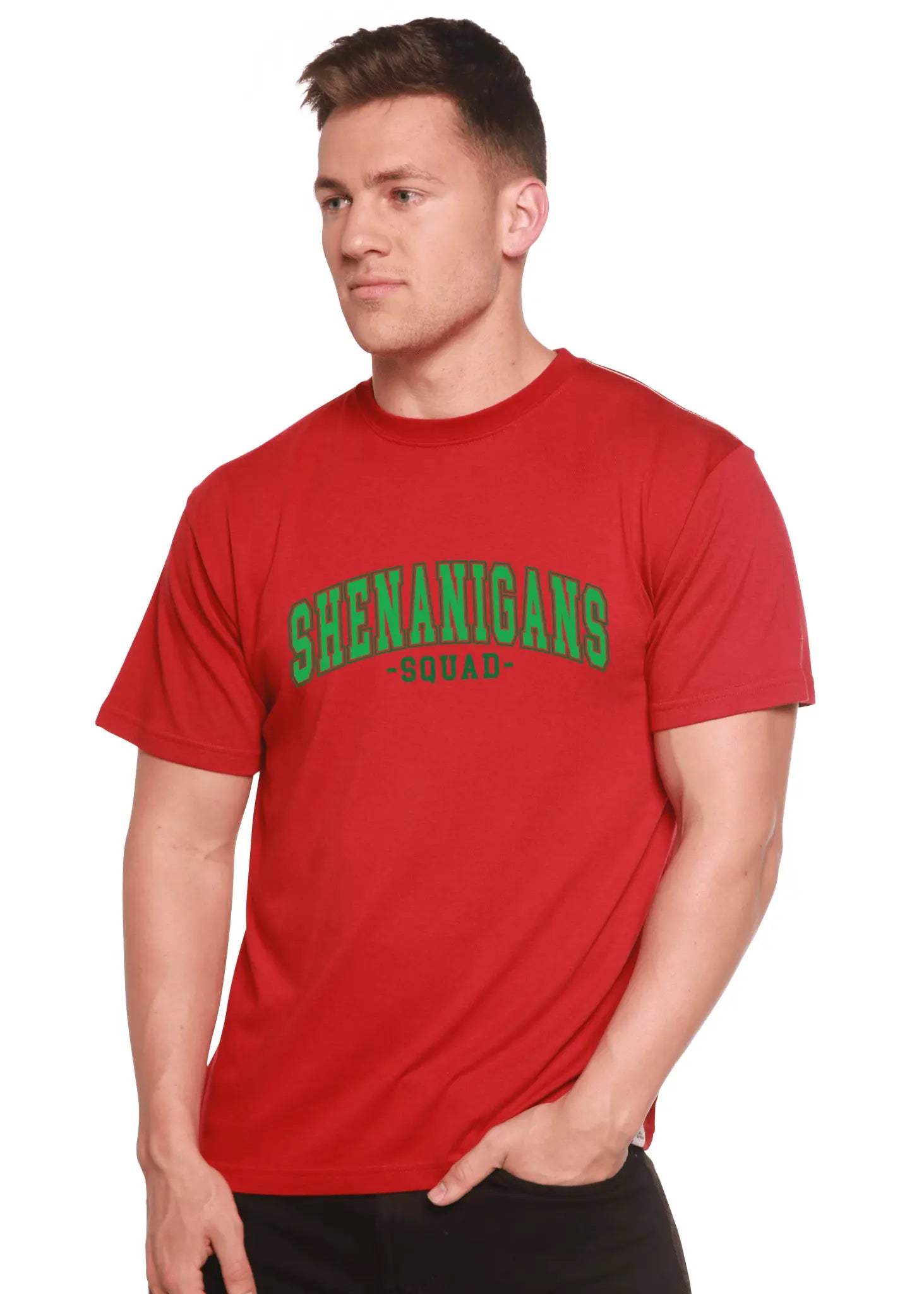 Shenanigans Squad Unisex Bamboo/Cotton Graphic T-Shirt - Blade & Thread