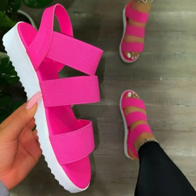 Shoes Women Sandals Sexy Walking Shoes Casual Women Shoe Slip On Ladies Shoes - Blade & Thread