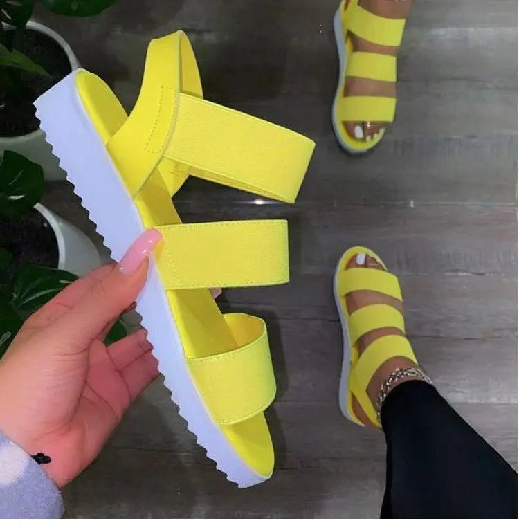 Shoes Women Sandals Sexy Walking Shoes Casual Women Shoe Slip On Ladies Shoes - Blade & Thread