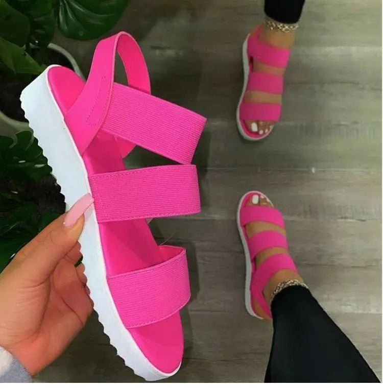 Shoes Women Sandals Sexy Walking Shoes Casual Women Shoe Slip On Ladies Shoes - Blade & Thread
