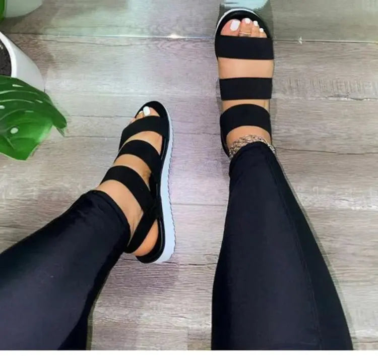 Shoes Women Sandals Sexy Walking Shoes Casual Women Shoe Slip On Ladies Shoes - Blade & Thread