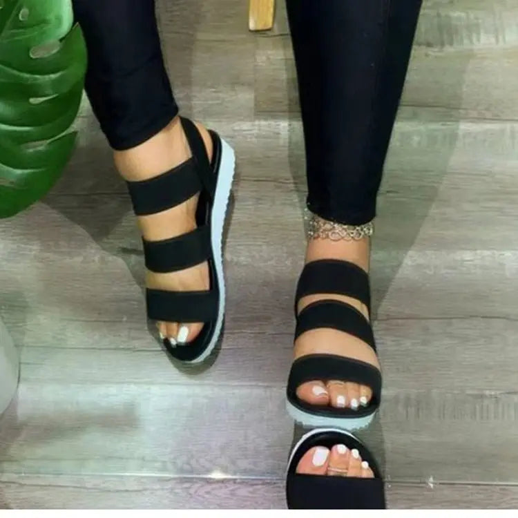 Shoes Women Sandals Sexy Walking Shoes Casual Women Shoe Slip On Ladies Shoes - Blade & Thread