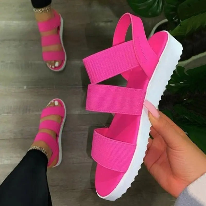 Shoes Women Sandals Sexy Walking Shoes Casual Women Shoe Slip On Ladies Shoes - Blade & Thread
