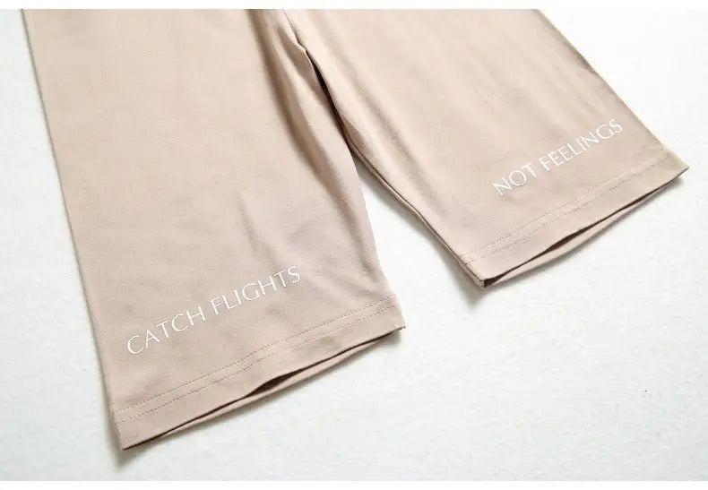 Shorts Thin Fitness Casual High Waist Biker Short Summer Slim Knee-Length Bottoms Streetwear - Blade & Thread