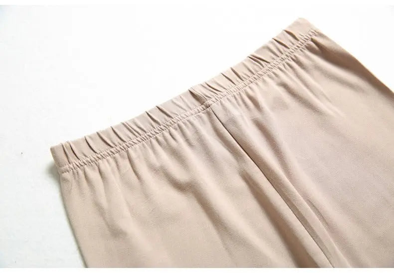 Shorts Thin Fitness Casual High Waist Biker Short Summer Slim Knee-Length Bottoms Streetwear - Blade & Thread