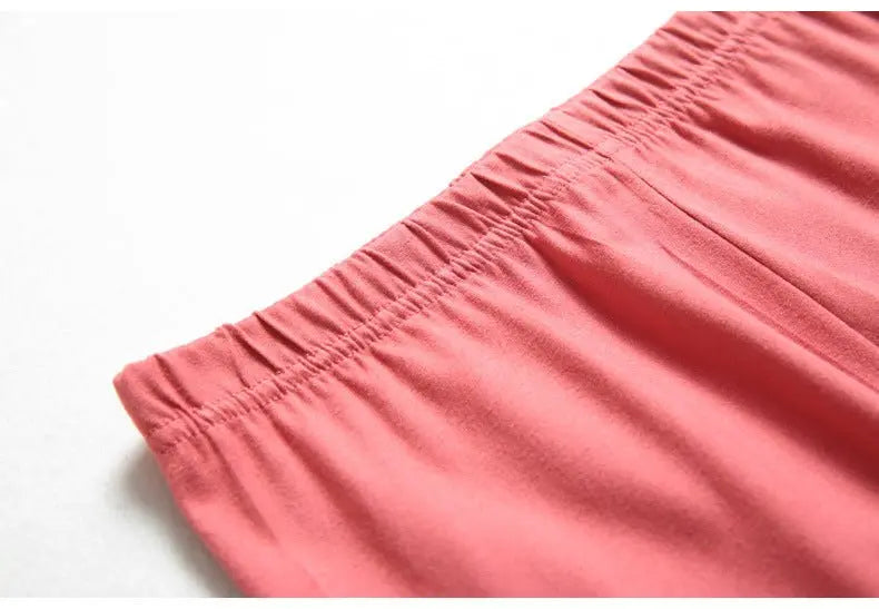 Shorts Thin Fitness Casual High Waist Biker Short Summer Slim Knee-Length Bottoms Streetwear - Blade & Thread