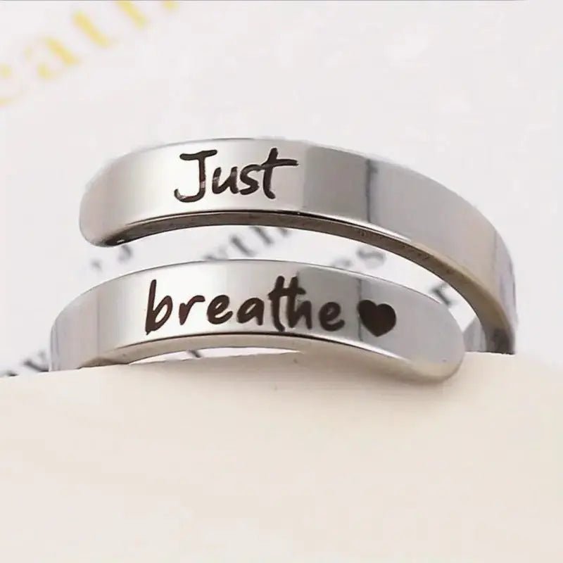 Silver Spiral Heart Ring - Blade & Thread