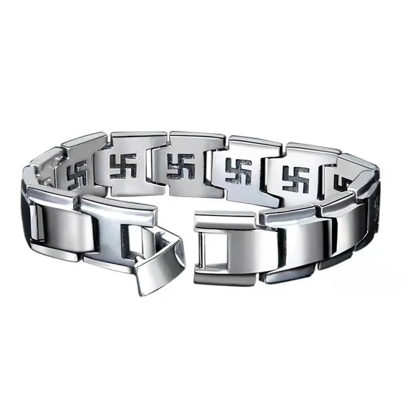 Simple and domineering six-syllable mantra bracelet - Blade & Thread