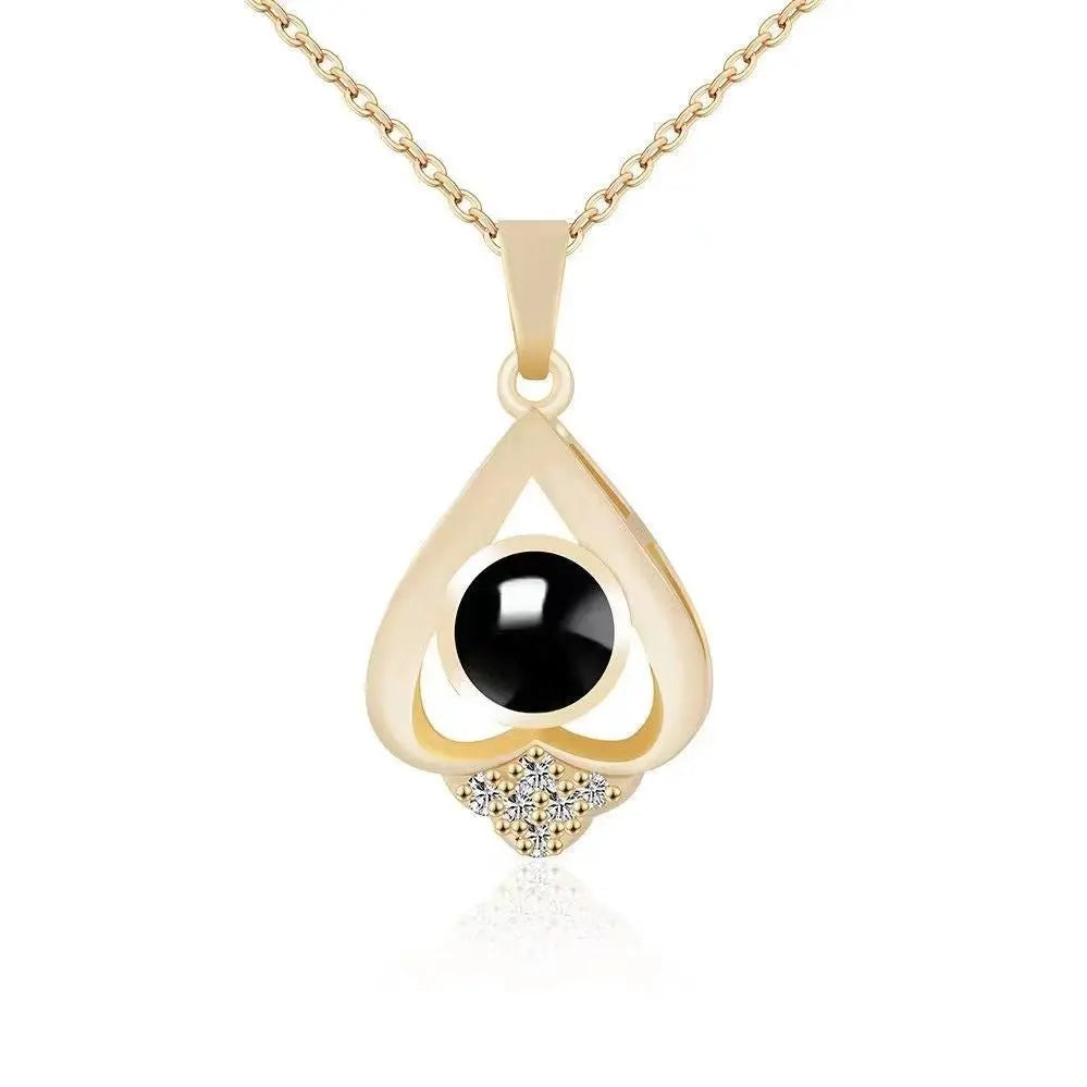 Simple clavicle projection necklace - Blade & Thread
