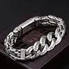 Six-word mantra domineering bracelet - Blade & Thread