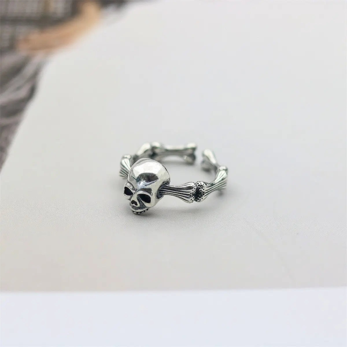 Skull open ring - Blade & Thread