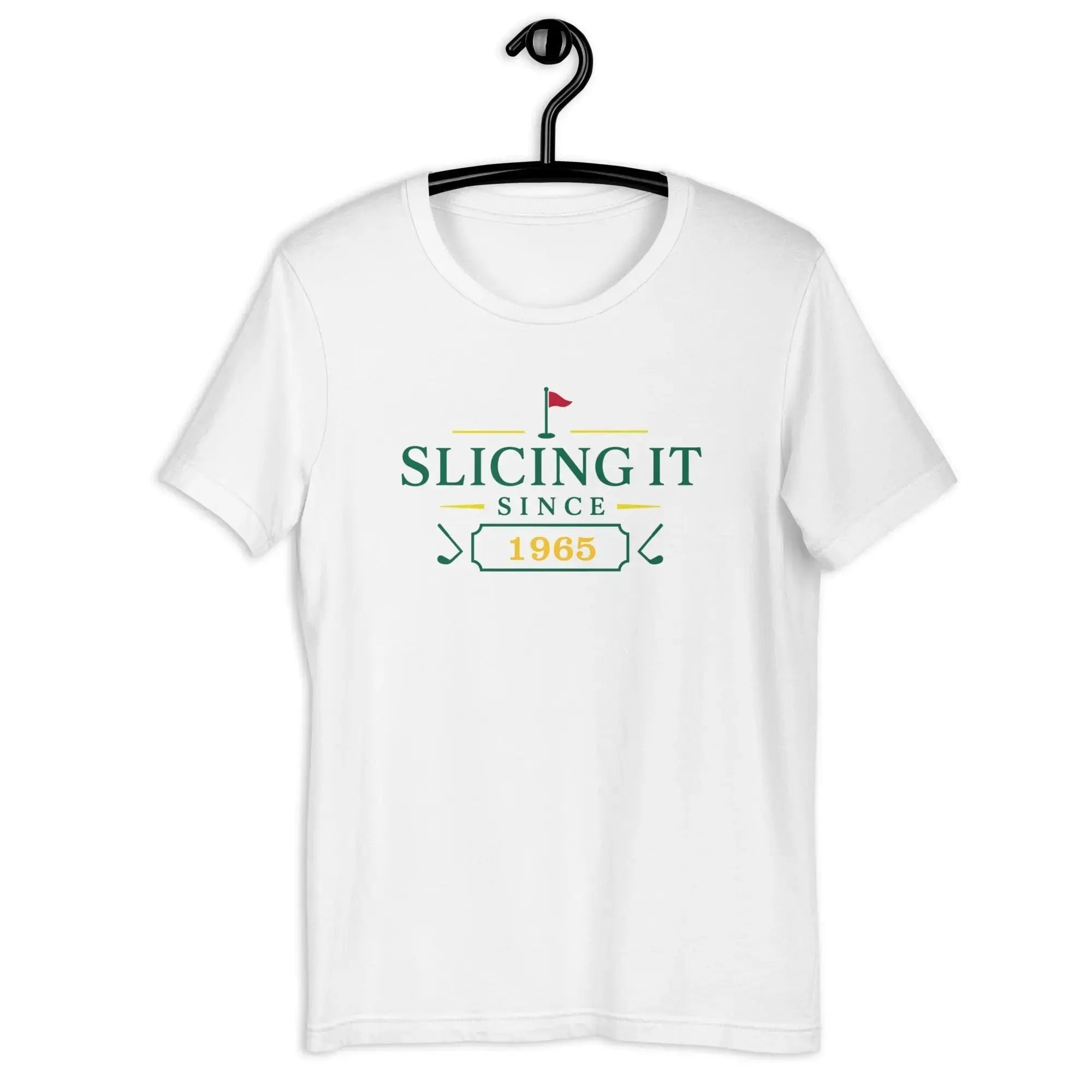 Slicing It Since "Year" - Custom T-shirt Golfer Paradise