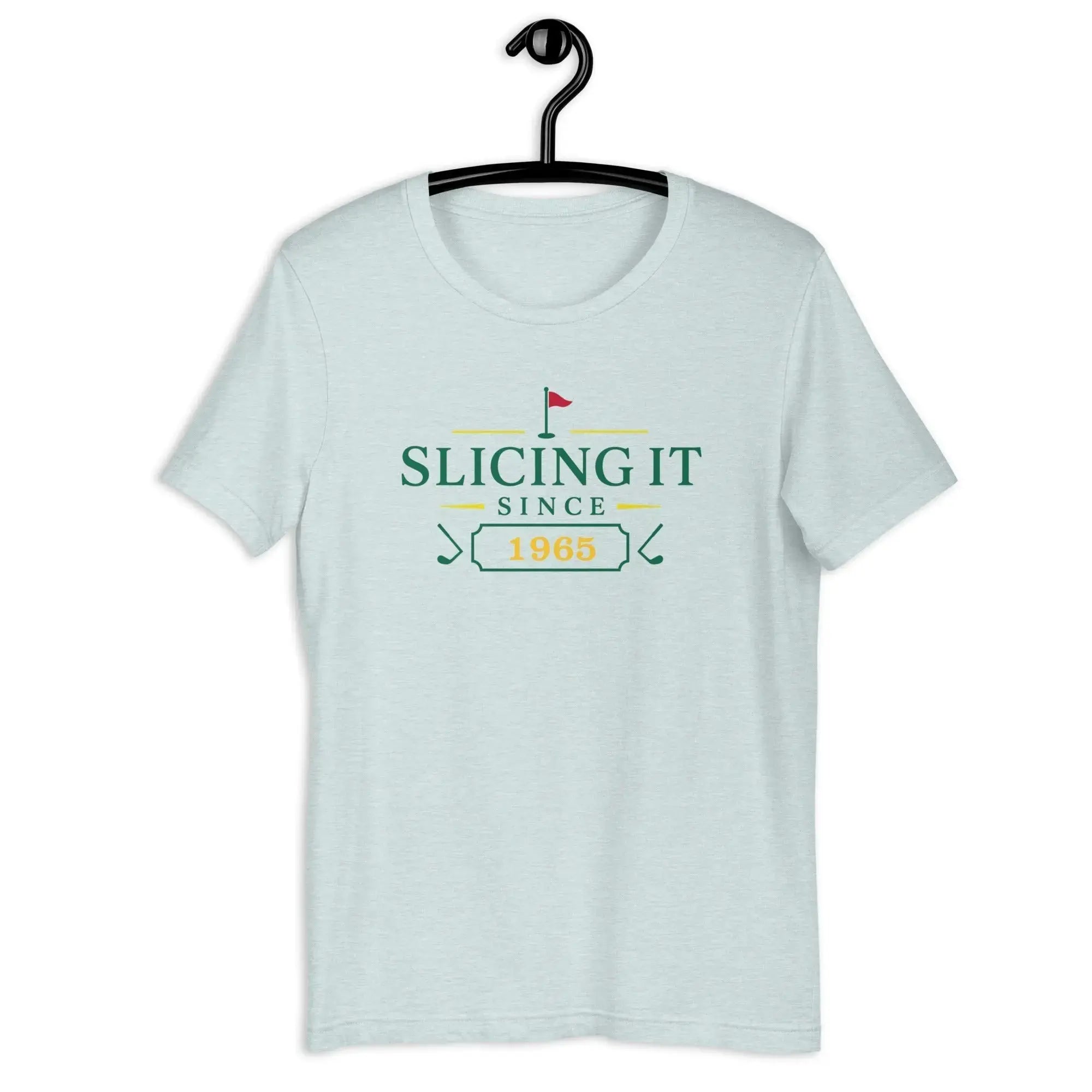 Slicing It Since "Year" - Custom T-shirt Golfer Paradise