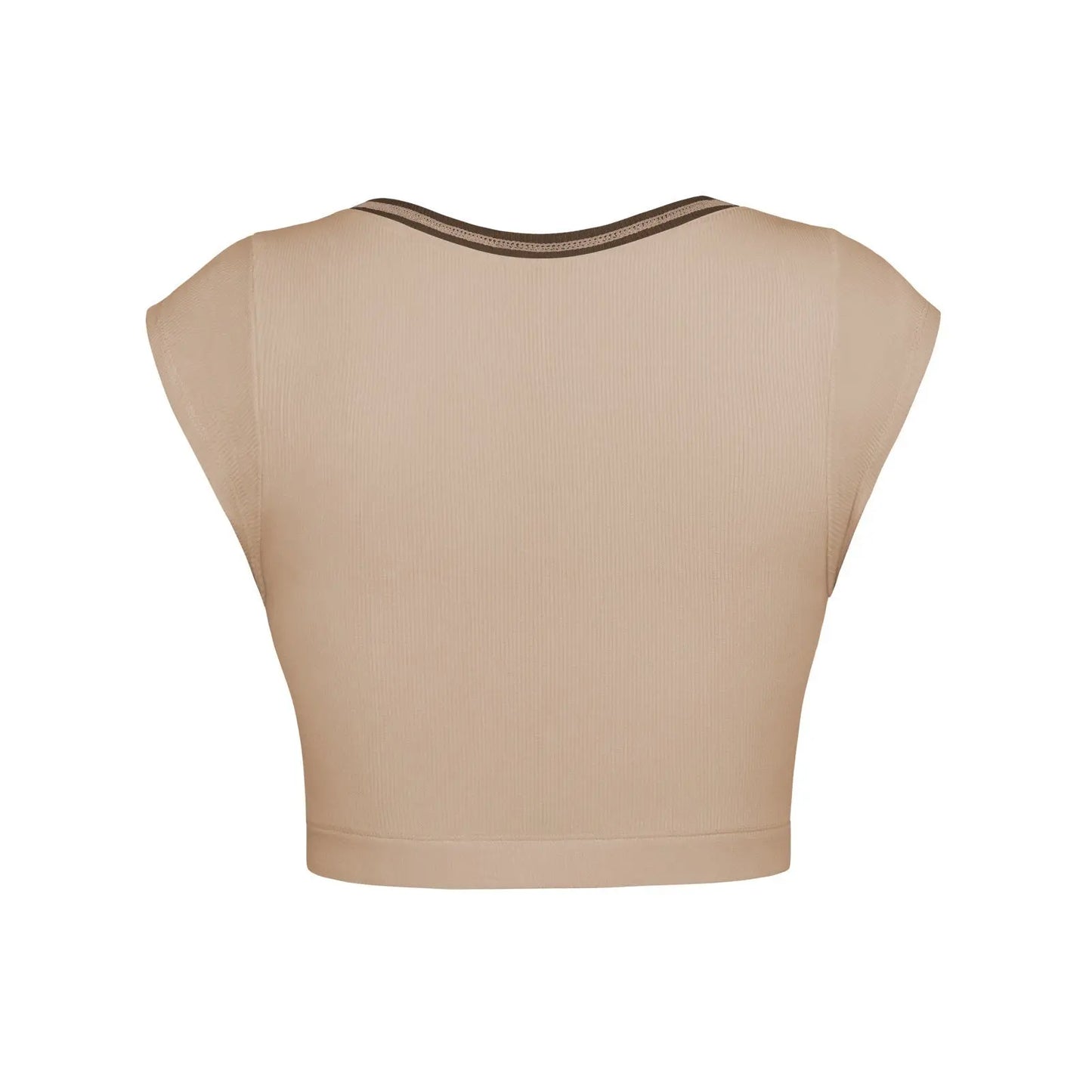 Slim Fit Ultra Short Sexy Spicy Girls Top Knitted Thread T-shirt - Blade & Thread