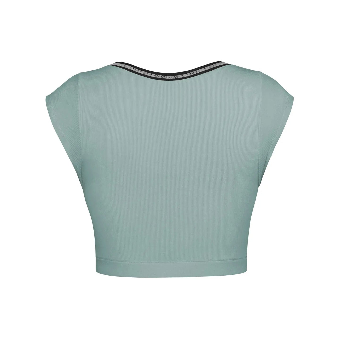Slim Fit Ultra Short Sexy Spicy Girls Top Knitted Thread T-shirt - Blade & Thread