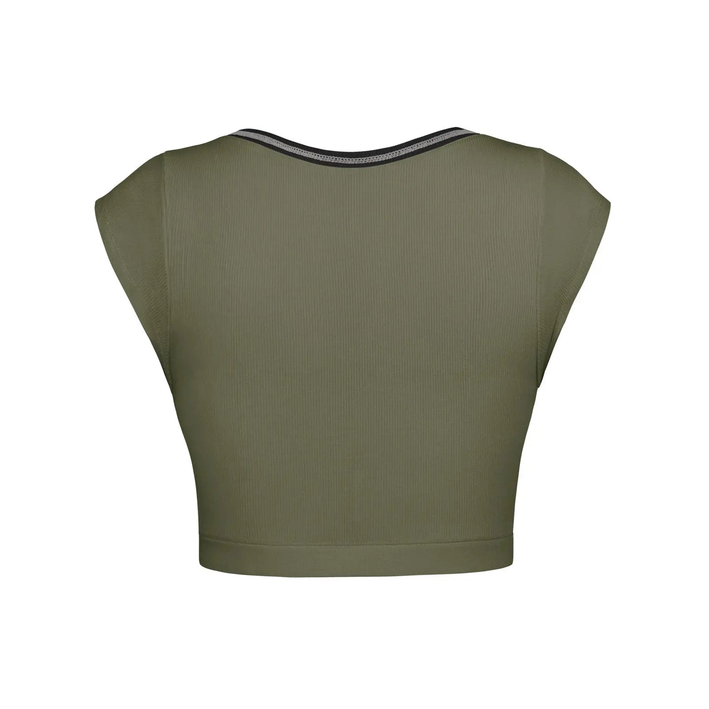 Slim Fit Ultra Short Sexy Spicy Girls Top Knitted Thread T-shirt - Blade & Thread