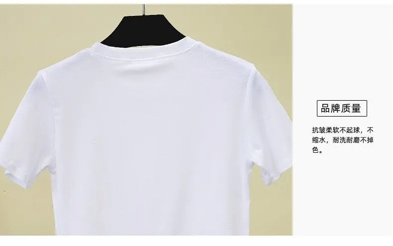 Slim-fitting round neck short-sleeved T-shirt - Blade & Thread