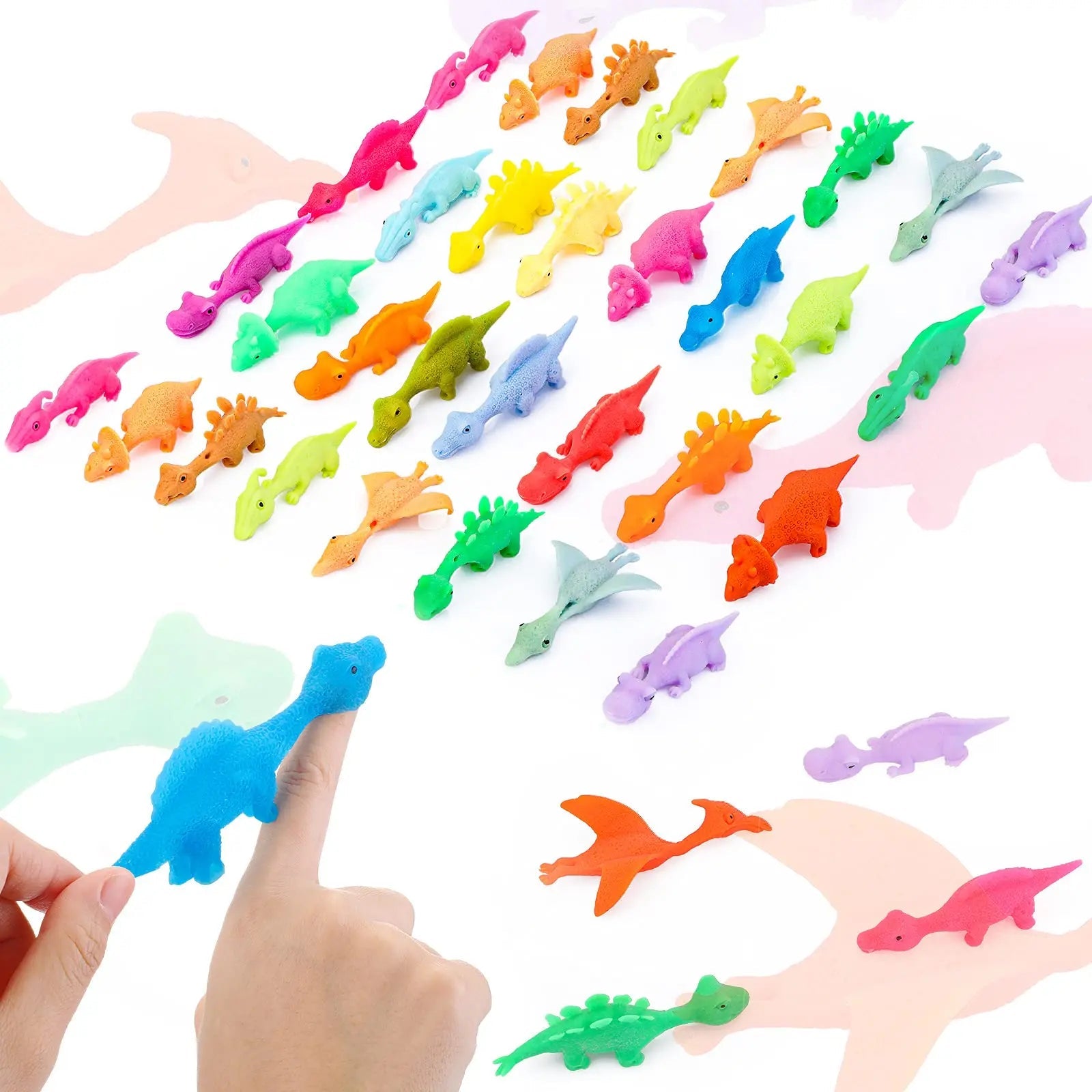Slingshot Dino-Launch Finger Fun Toys - Blade & Thread