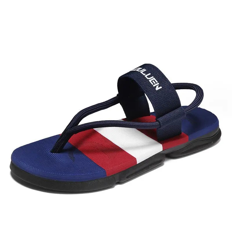 Slippers summer ankle wrap shoes slip-resistant slide sandals beach Water Shoes - Blade & Thread