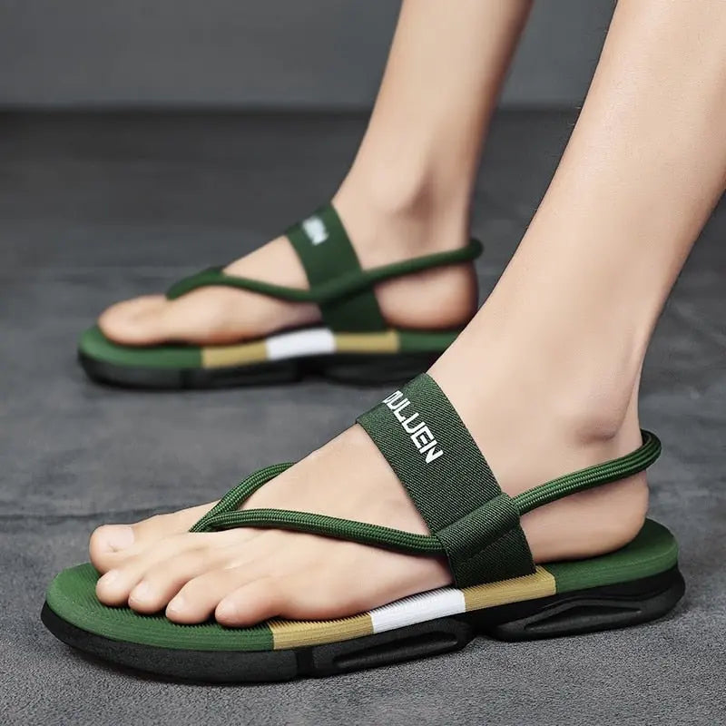 Slippers summer ankle wrap shoes slip-resistant slide sandals beach Water Shoes - Blade & Thread