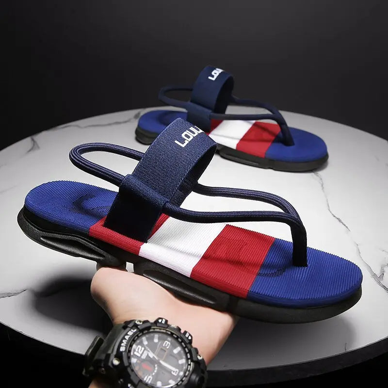 Slippers summer ankle wrap shoes slip-resistant slide sandals beach Water Shoes - Blade & Thread
