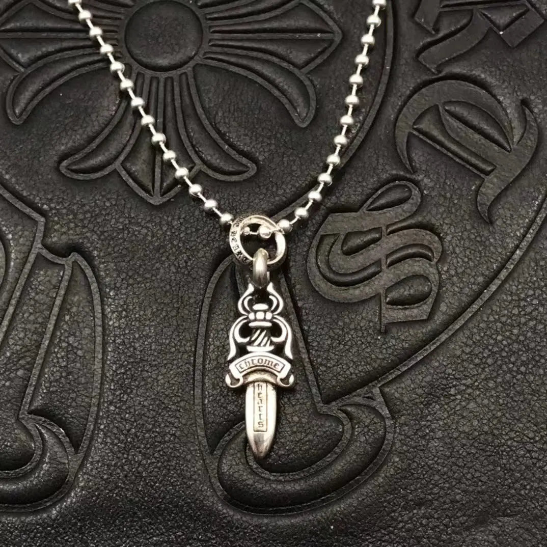 Small Retro Dagger Necklace - Blade & Thread