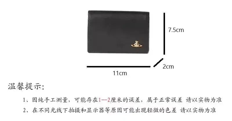 Solid color long cowhide card bag ID bag - Blade & Thread