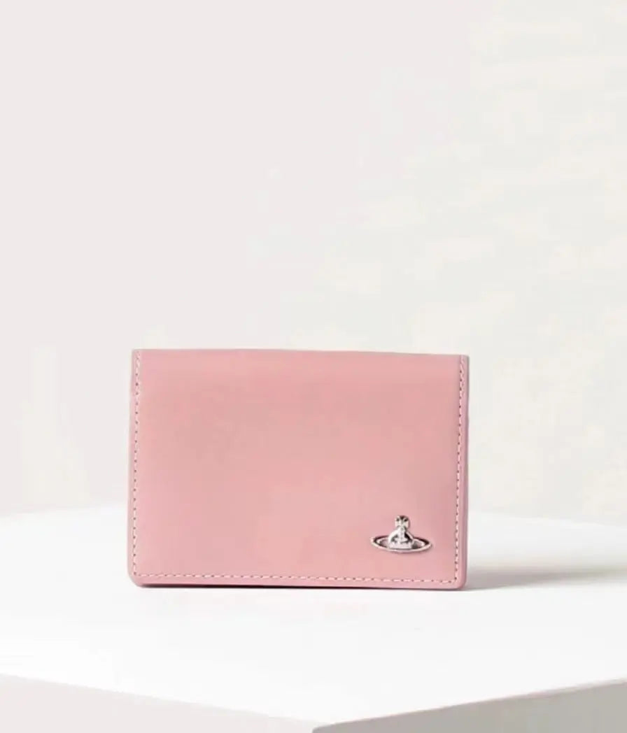 Solid color long cowhide card bag ID bag - Blade & Thread