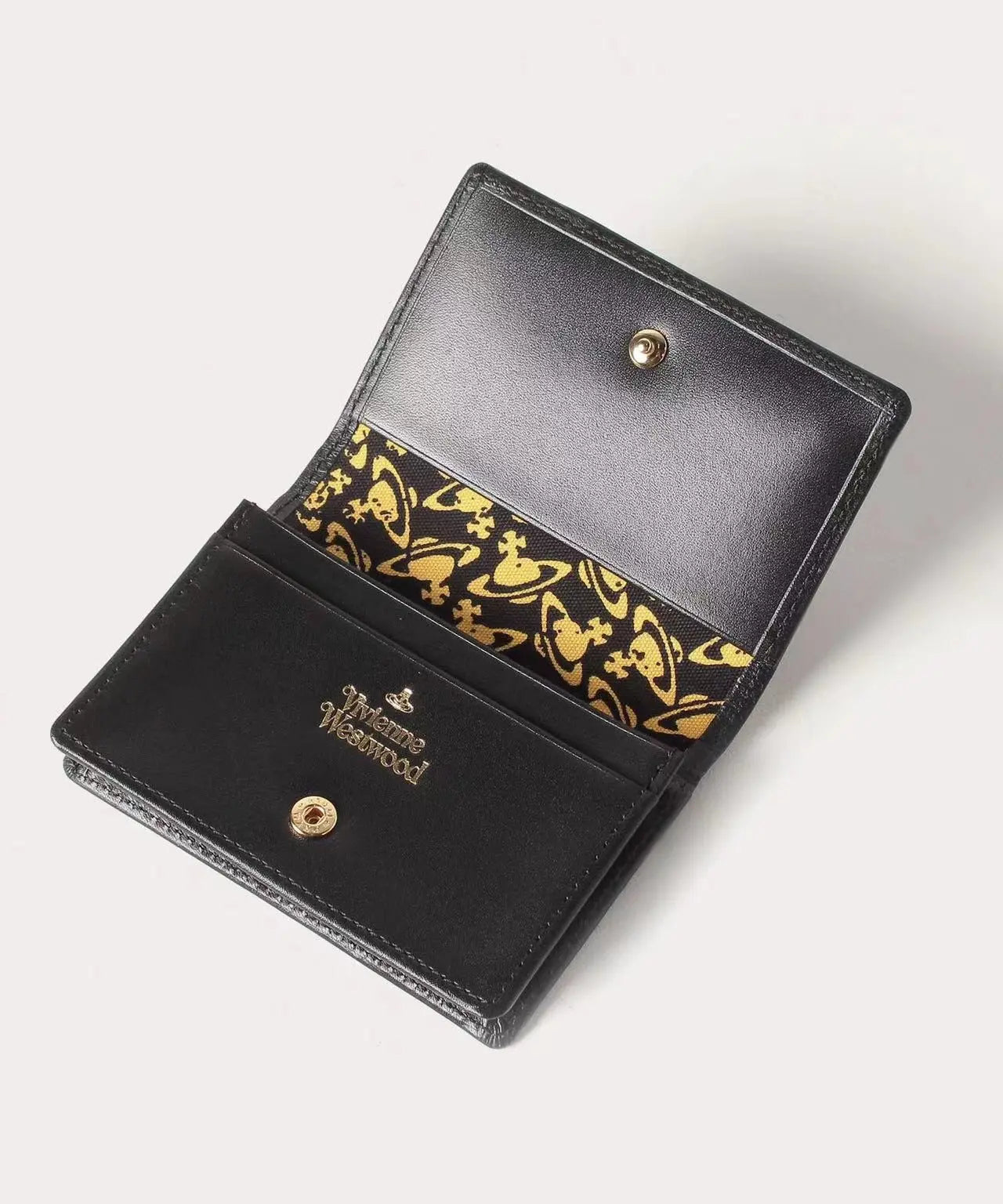 Solid color long cowhide card bag ID bag - Blade & Thread