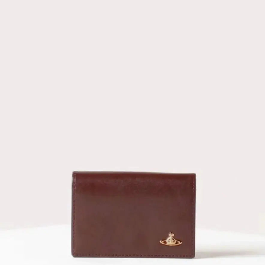 Solid color long cowhide card bag ID bag - Blade & Thread
