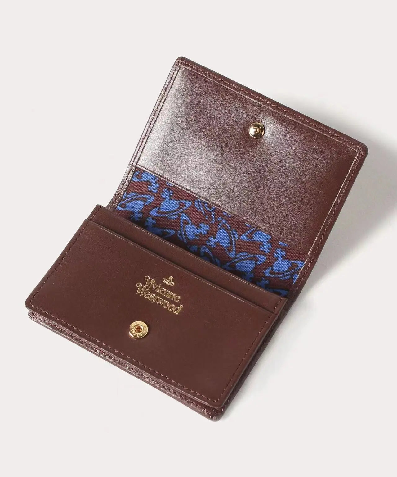 Solid color long cowhide card bag ID bag - Blade & Thread