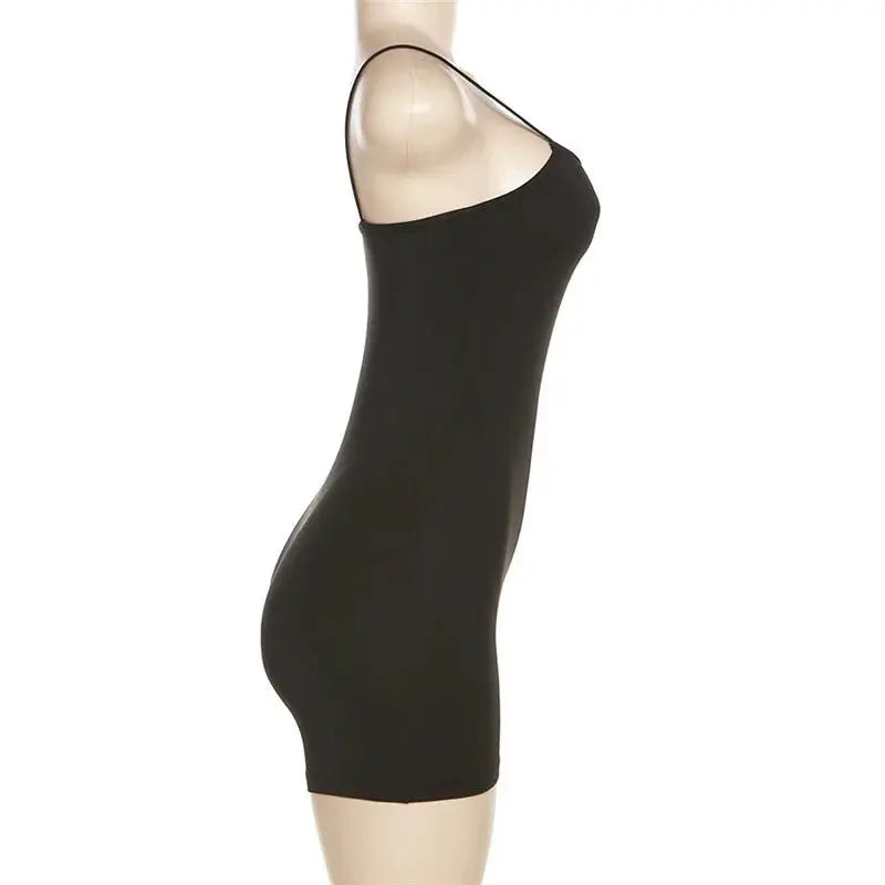 Solid Sleeveless Playsuit Club Streetwear - Blade & Thread