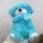 Sound Machine Soothe 'n Snuggle Otter Portable Plush Baby Toy with Sensory Details Music Lights & Rhythmic Breathing Motion - Blade & Thread