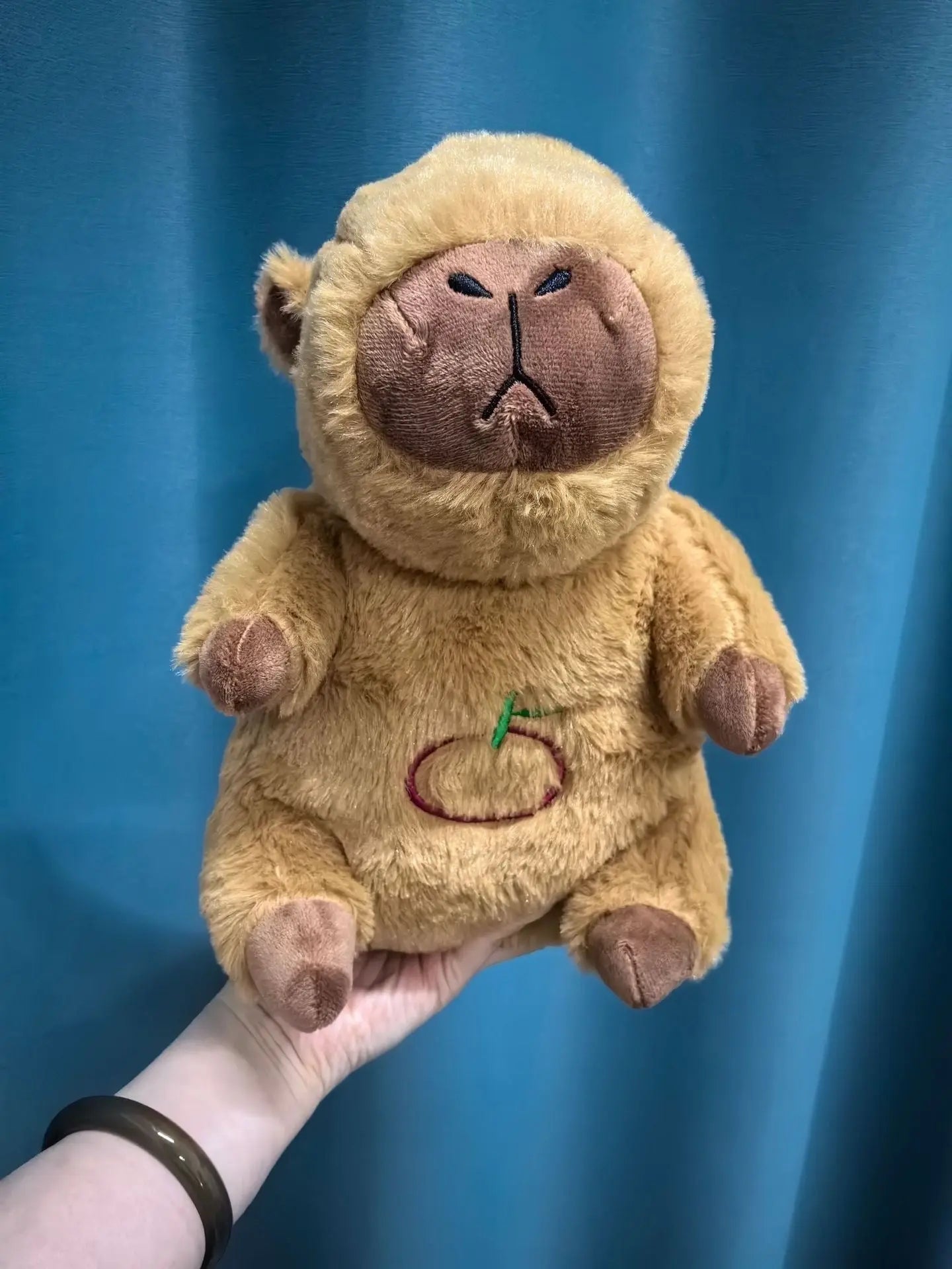 Sound Machine Soothe 'n Snuggle Otter Portable Plush Baby Toy with Sensory Details Music Lights & Rhythmic Breathing Motion - Blade & Thread