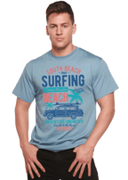 South Beach Spun Bamboo® Men's Bamboo Viscose/Organic Cotton Short Sleeve Graphic T-Shirt - Blade & Thread