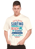 South Beach Spun Bamboo® Men's Bamboo Viscose/Organic Cotton Short Sleeve Graphic T-Shirt - Blade & Thread
