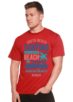 South Beach Spun Bamboo® Men's Bamboo Viscose/Organic Cotton Short Sleeve Graphic T-Shirt - Blade & Thread