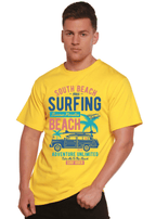 South Beach Spun Bamboo® Men's Bamboo Viscose/Organic Cotton Short Sleeve Graphic T-Shirt - Blade & Thread