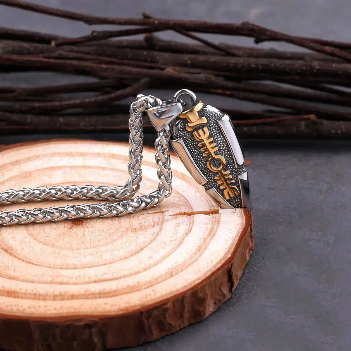 Spear Odin Valknut Gungnir Pendant Necklace - Blade & Thread