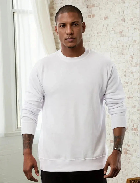 SpectraUSA Retro Fleece 4040 in white, cozy fleece fabric with a classic, vintage-inspired design for casual wear.