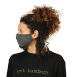 Spun Bamboo Breathable Face Mask - Natural, Silky Soft, Ultra Comfortable Spun Bamboo