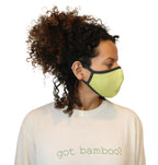 Spun Bamboo Breathable Face Mask - Natural, Silky Soft, Ultra Comfortable Spun Bamboo